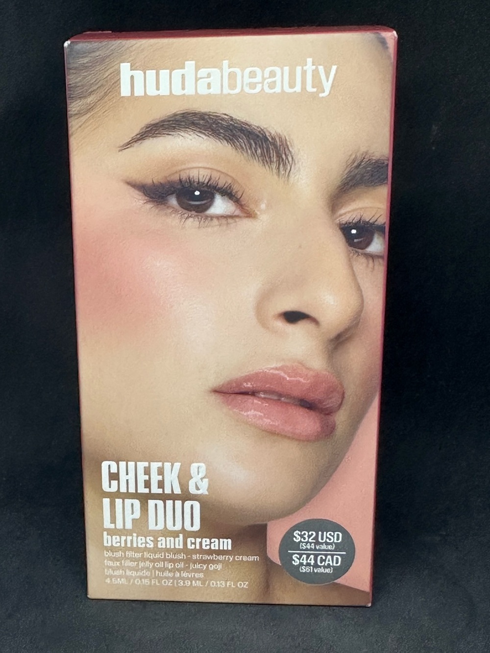🆕 huda beauty Cheek & Lip Duo 🍓🫐Berries and Cream🍓🫐✨ new in box unused✨